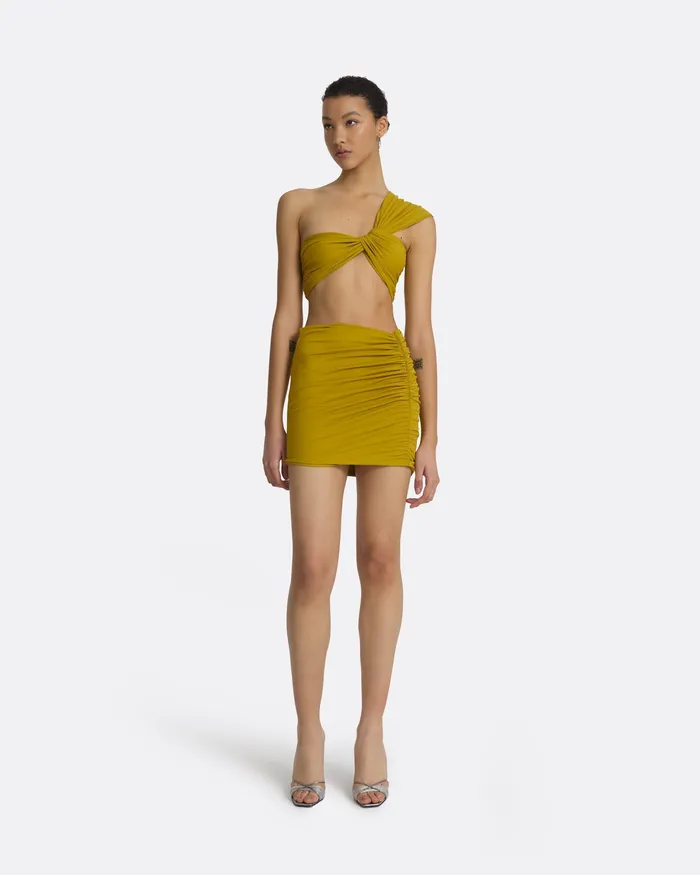 Swimwear Safiyaa Women Gisella Chartreuse Bikini Top Chartreuse