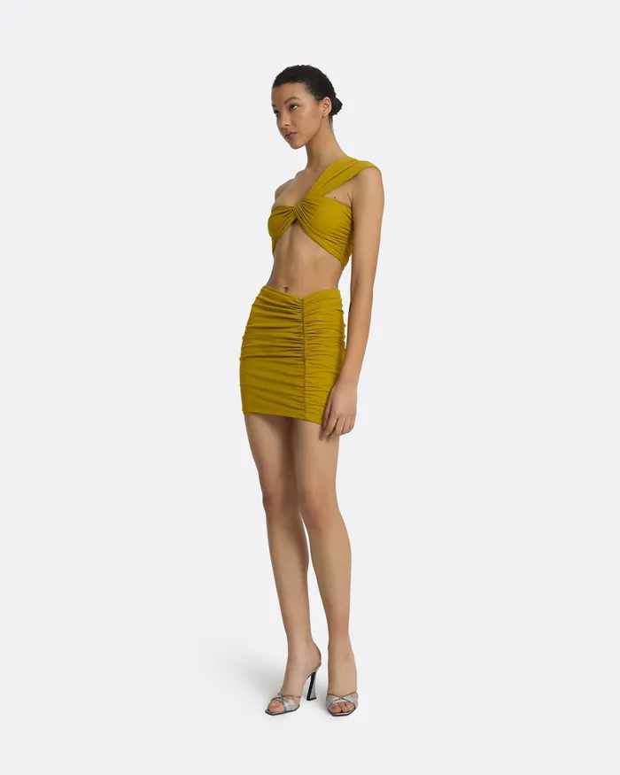 Swimwear Safiyaa Women Gisella Chartreuse Bikini Top Chartreuse