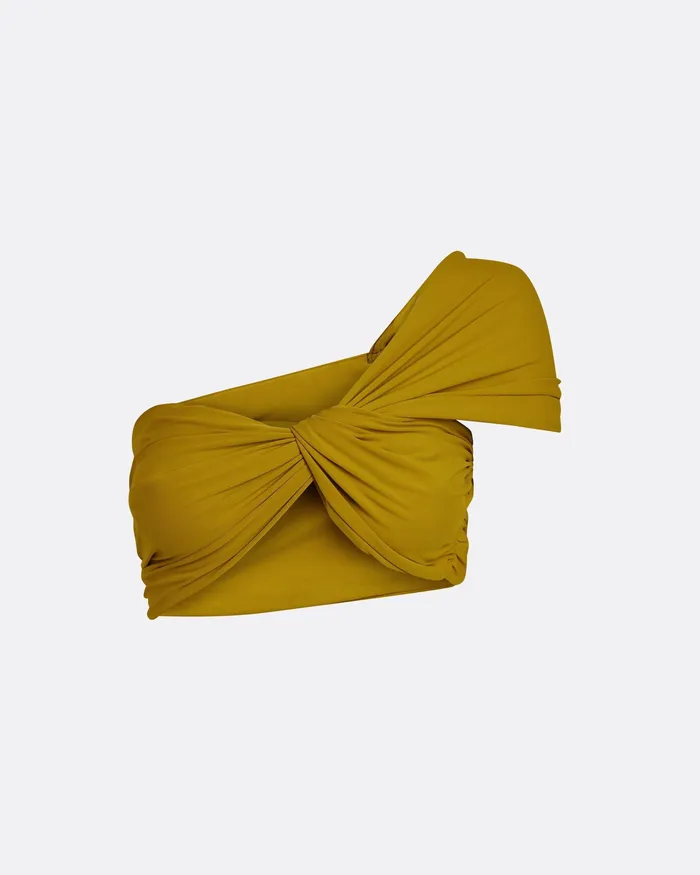 Swimwear Safiyaa Women Gisella Chartreuse Bikini Top Chartreuse