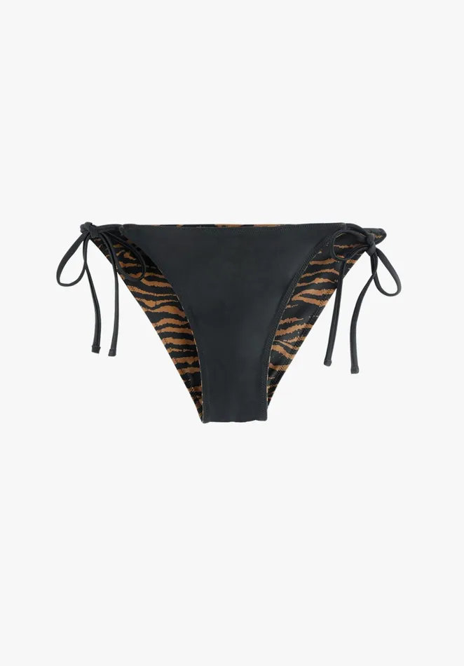 Swimwear Women Hush Tie Side Bikini Bottoms Tigerblack