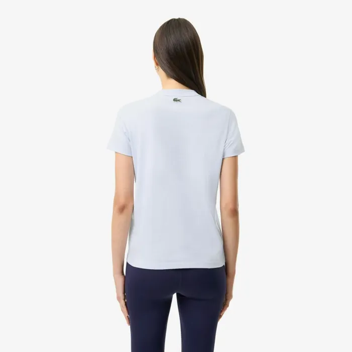 TShirts and Tops Women Lacoste Women039s Lacoste X Bandier Jersey TShirt Light Blue White S14 TShirts and Tops Women Lacoste Women039s Lacoste X Bandier Jersey TShirt Light Blue White S14