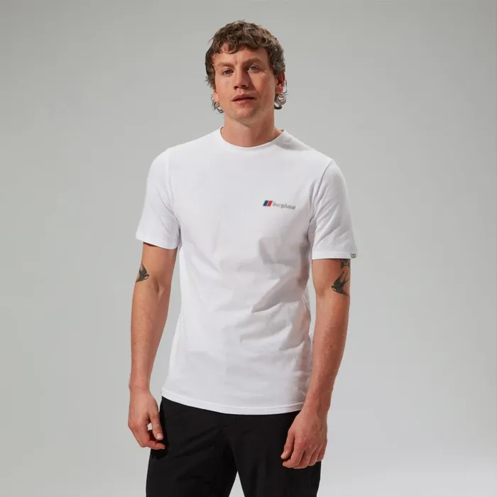 TShirts Men Berghaus MTN Lineation Short Sleeve TShirt White