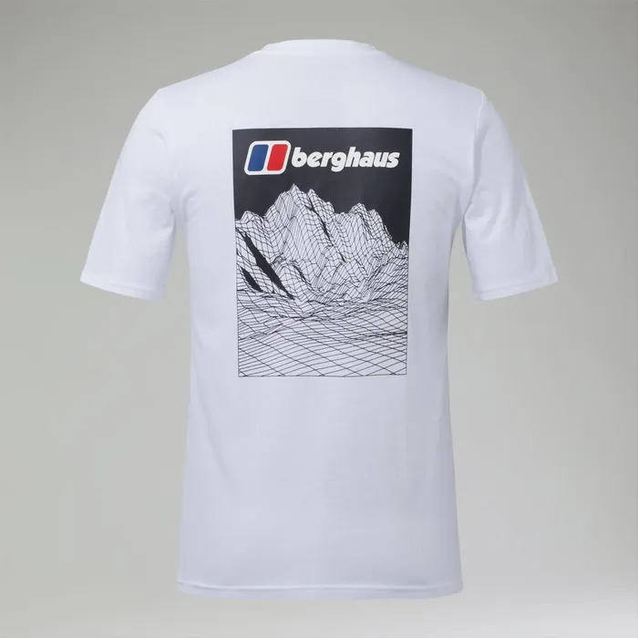 TShirts Men Berghaus MTN Lineation Short Sleeve TShirt White TShirts Men Berghaus MTN Lineation Short Sleeve TShirt White