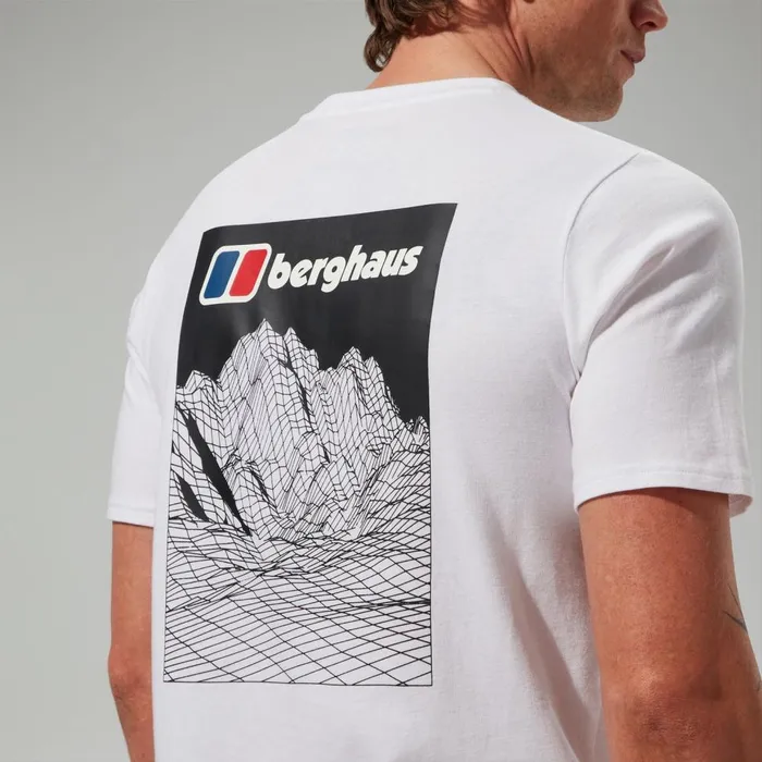 TShirts Men Berghaus MTN Lineation Short Sleeve TShirt White TShirts Men Berghaus MTN Lineation Short Sleeve TShirt White