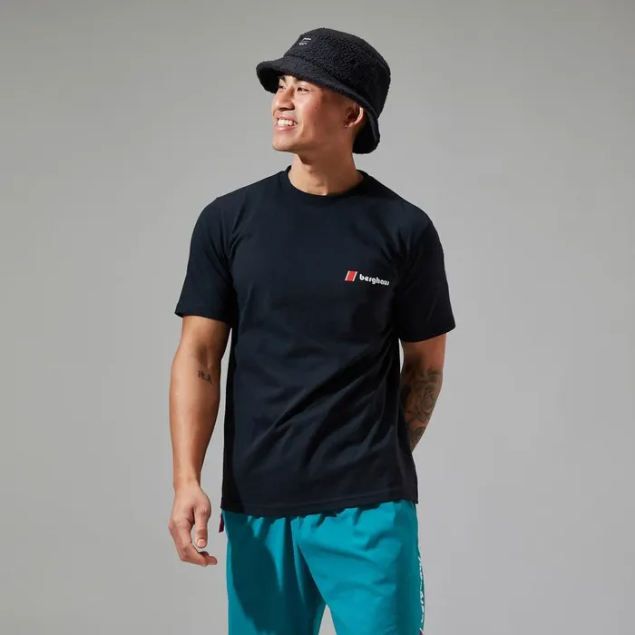 TShirts MenWomen Berghaus Heritage FandB Logo TShirts 8211 Black