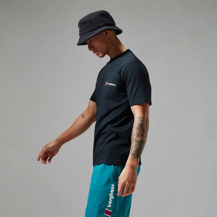 TShirts MenWomen Berghaus Heritage FandB Logo TShirts 8211 Black