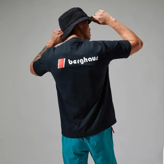 TShirts MenWomen Berghaus Heritage FandB Logo TShirts 8211 Black