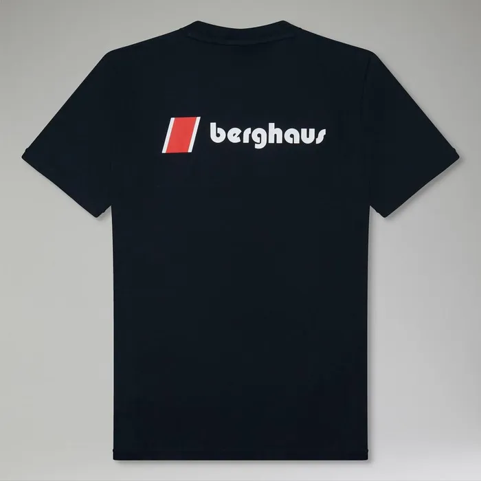 TShirts MenWomen Berghaus Heritage FandB Logo TShirts 8211 Black