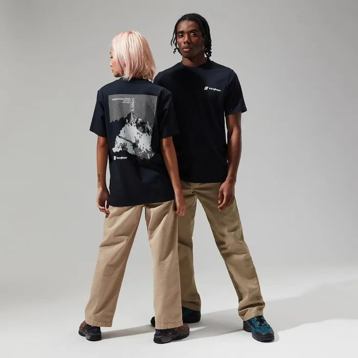 TShirts MenWomen Berghaus Kanchenjunga Static TShirts 8211 Black