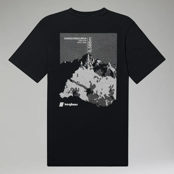 TShirts MenWomen Berghaus Kanchenjunga Static TShirts 8211 Black