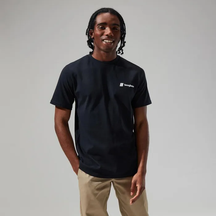 TShirts MenWomen Berghaus Kanchenjunga Static TShirts 8211 Black