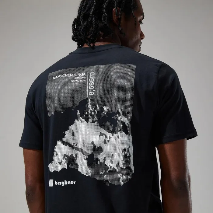 TShirts MenWomen Berghaus Kanchenjunga Static TShirts 8211 Black