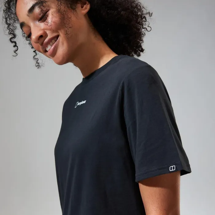 TShirts Women Berghaus Boyfriend Buttermere Short Sleeve Tee Black TShirts Women Berghaus Boyfriend Buttermere Short Sleeve Tee Black