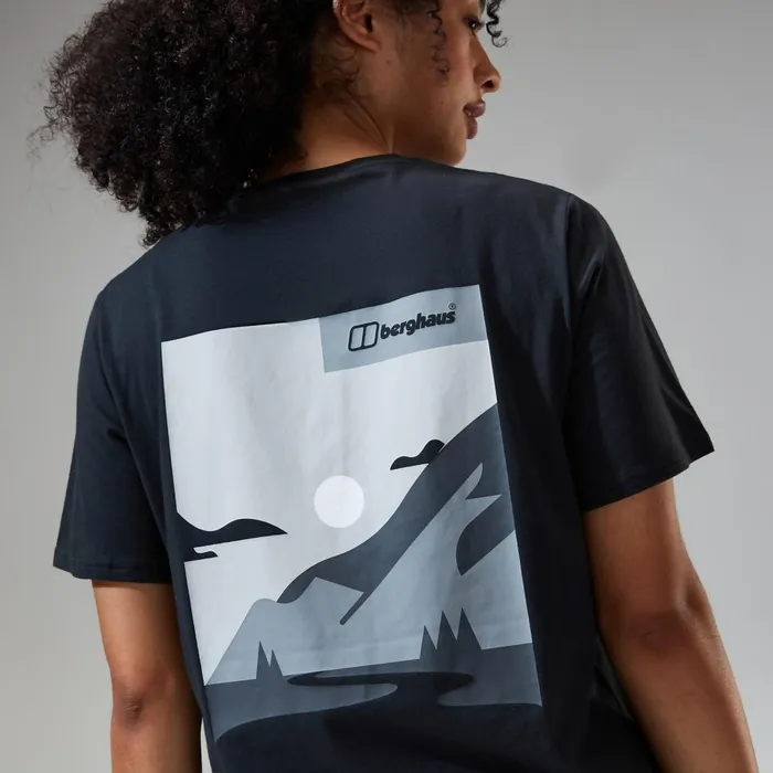 TShirts Women Berghaus Boyfriend Buttermere Short Sleeve Tee Black TShirts Women Berghaus Boyfriend Buttermere Short Sleeve Tee Black