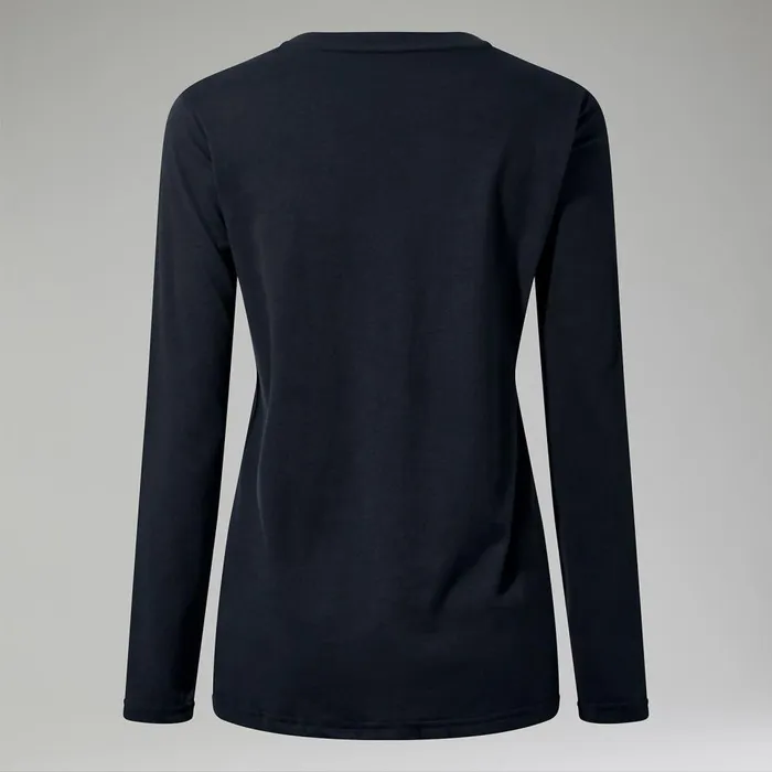 TShirts Women Berghaus Linear Landscape Long Sleeve Tee Black TShirts Women Berghaus Linear Landscape Long Sleeve Tee Black