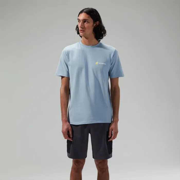 TShirts WomenMen Berghaus Natural Grit Short Sleeve TShirt Blue