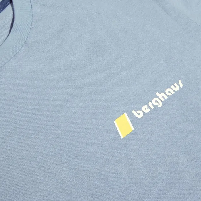 TShirts WomenMen Berghaus Natural Grit Short Sleeve TShirt Blue TShirts WomenMen Berghaus Natural Grit Short Sleeve TShirt Blue