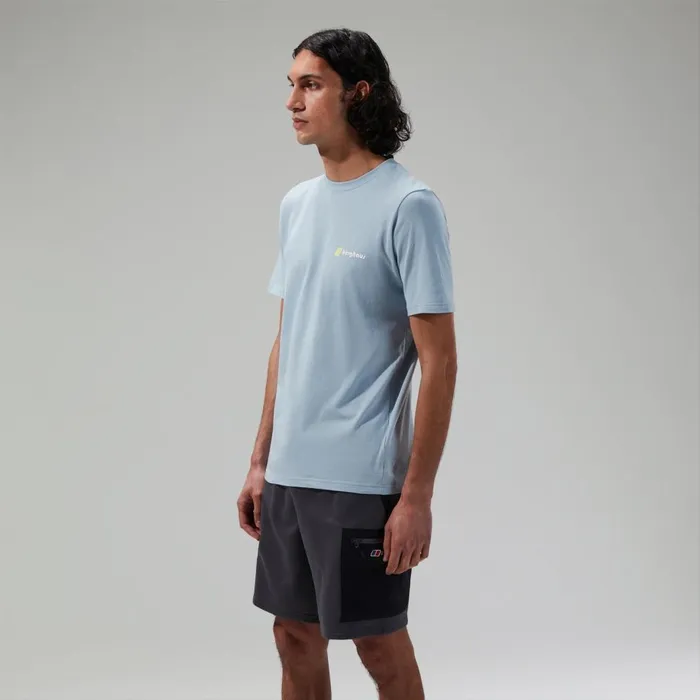 TShirts WomenMen Berghaus Natural Grit Short Sleeve TShirt Blue TShirts WomenMen Berghaus Natural Grit Short Sleeve TShirt Blue