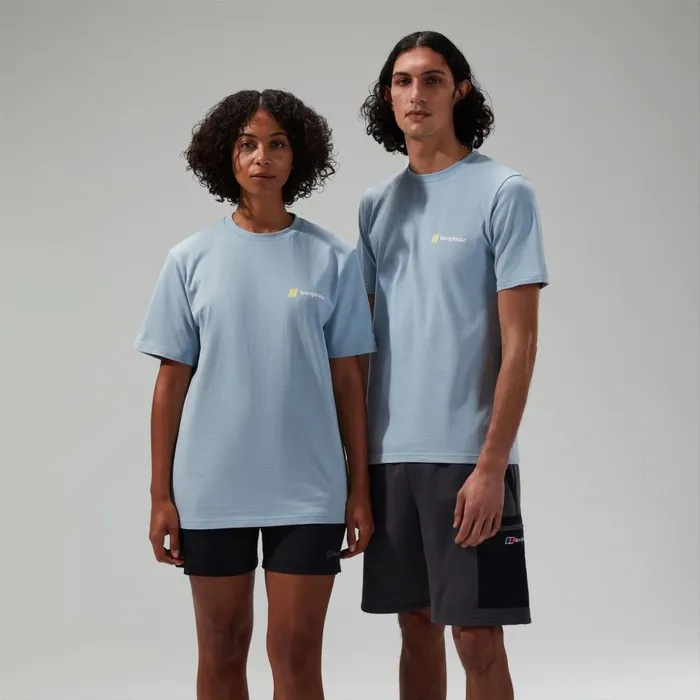TShirts WomenMen Berghaus Natural Grit Short Sleeve TShirt Blue TShirts WomenMen Berghaus Natural Grit Short Sleeve TShirt Blue