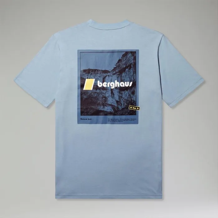 TShirts WomenMen Berghaus Natural Grit Short Sleeve TShirt Blue TShirts WomenMen Berghaus Natural Grit Short Sleeve TShirt Blue