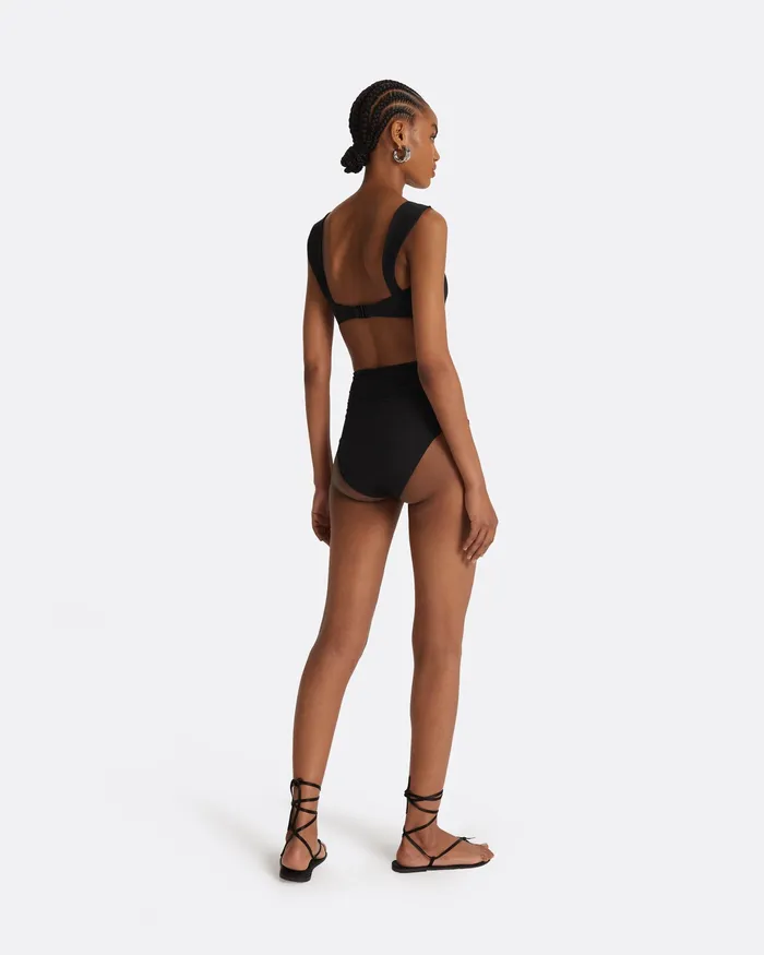 Tabi Black Bikini Bottom Black Women Swimwear Safiyaa