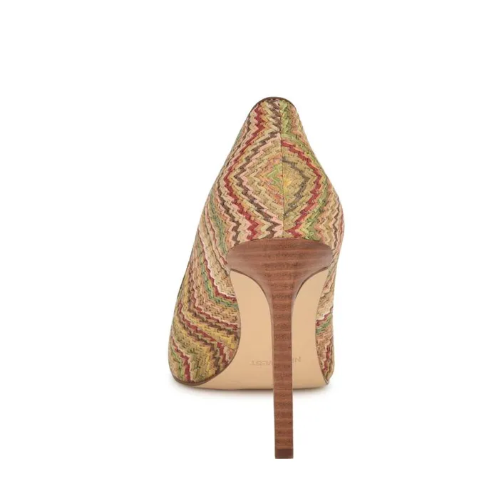 Tatiana Pointy Toe Pumps Natural Multi Raffia Women Nine West Heels Tatiana Pointy Toe Pumps Natural Multi Raffia Women Nine West Heels