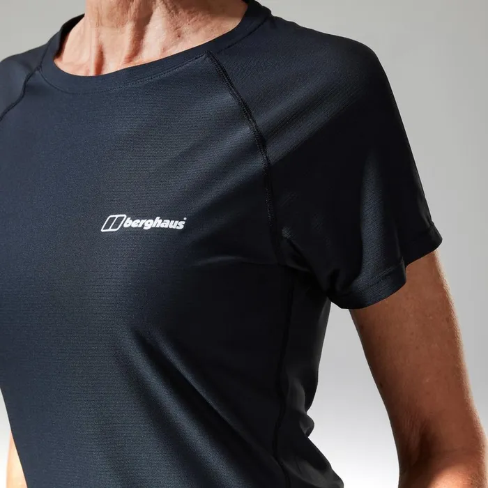 Technical Baselayers Women Berghaus 247 Tech Tee Super Stretch Crew 8211 Black