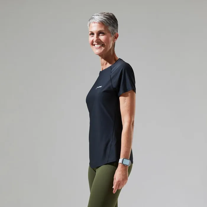 Technical Baselayers Women Berghaus 247 Tech Tee Super Stretch Crew 8211 Black
