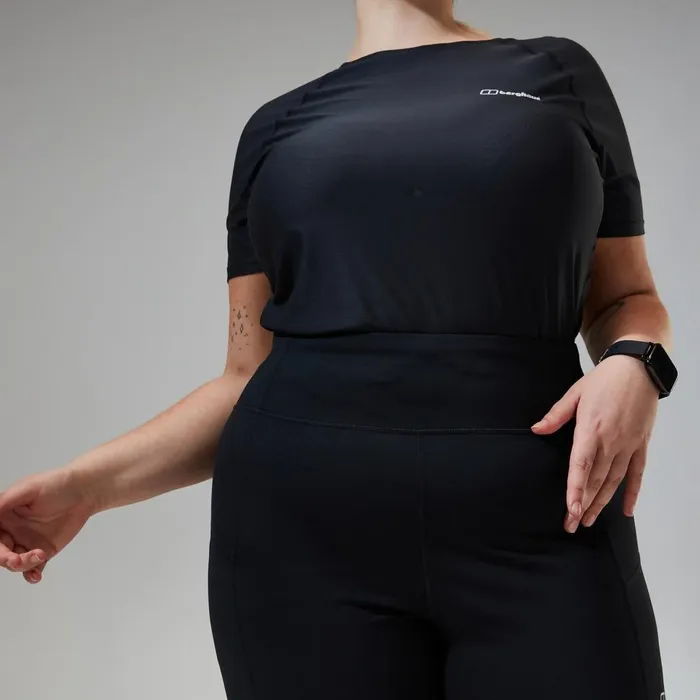 Technical Baselayers Women Berghaus 247 Tech Tee Super Stretch Crew 8211 Black