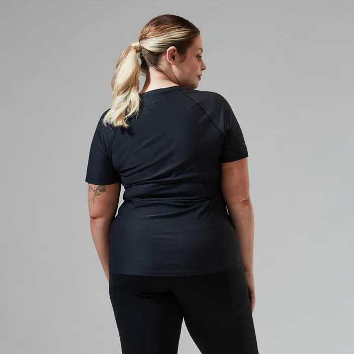 Technical Baselayers Women Berghaus 247 Tech Tee Super Stretch Crew 8211 Black