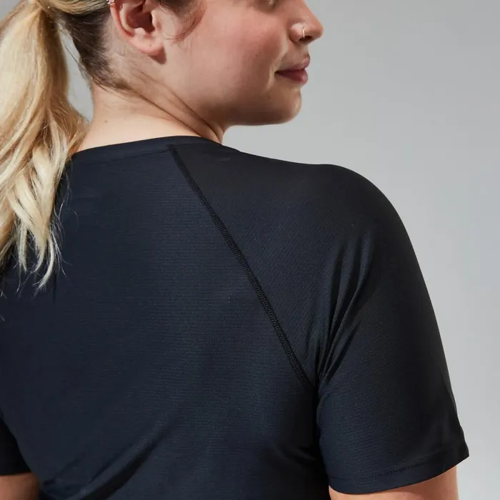 Technical Baselayers Women Berghaus 247 Tech Tee Super Stretch Crew 8211 Black