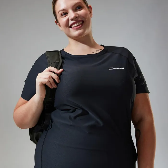 Technical Baselayers Women Berghaus 247 Tech Tee Super Stretch Crew 8211 Black