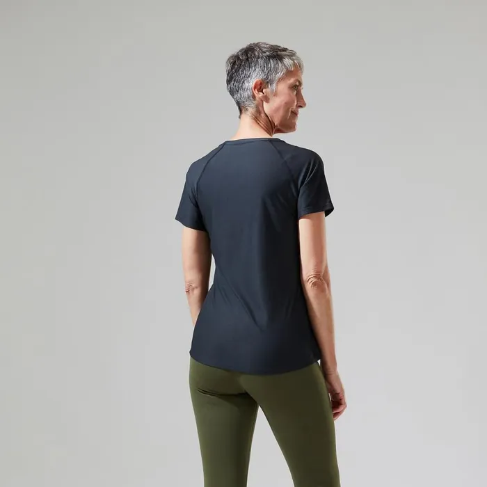 Technical Baselayers Women Berghaus 247 Tech Tee Super Stretch Crew 8211 Black