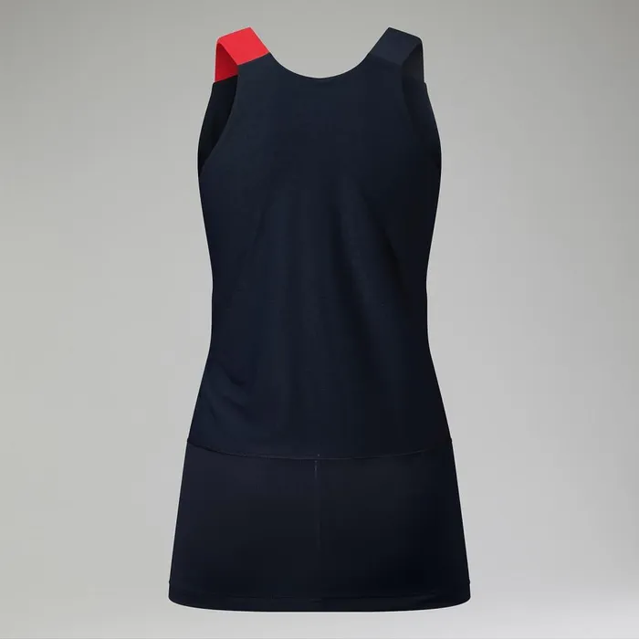 Technical Baselayers Women Berghaus Nesna Baselayer Vest 8211 Dark Blue