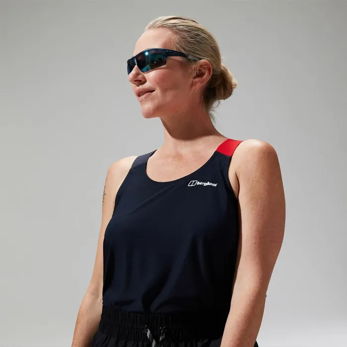 Technical Baselayers Women Berghaus Nesna Baselayer Vest 8211 Dark Blue
