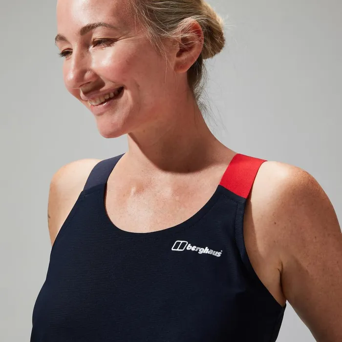 Technical Baselayers Women Berghaus Nesna Baselayer Vest 8211 Dark Blue