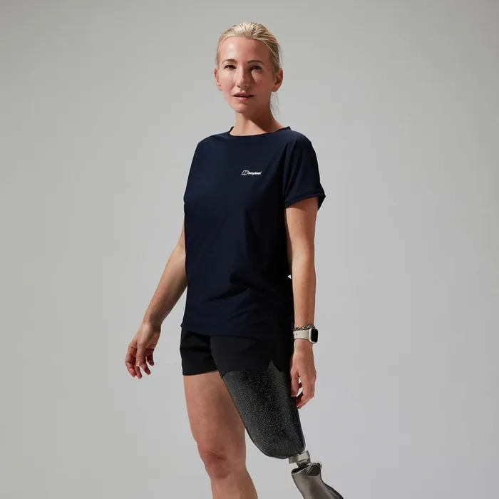 Technical Baselayers Women Berghaus Nesna Short Sleeve Baselayer 8211 Navy