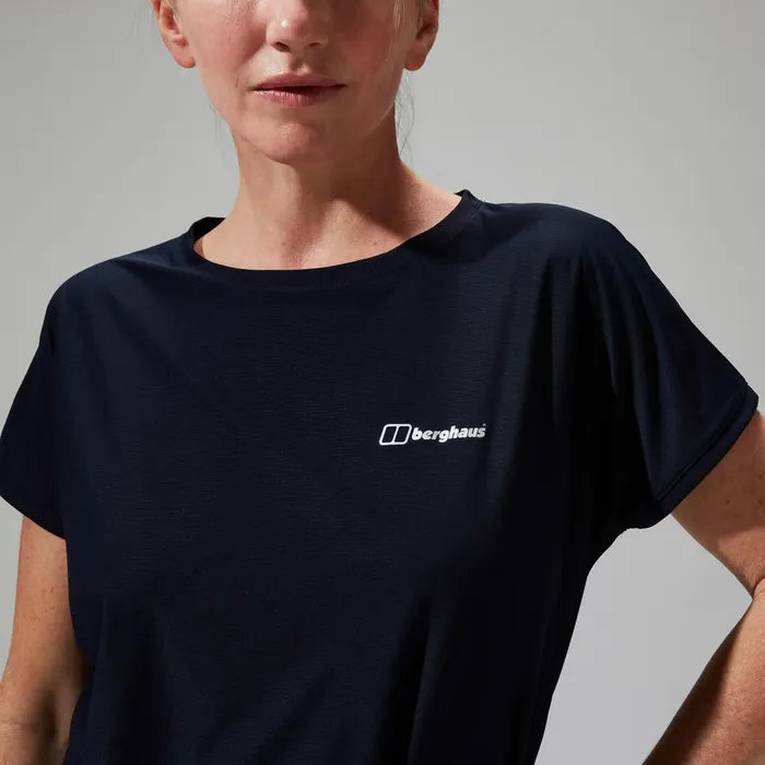 Technical Baselayers Women Berghaus Nesna Short Sleeve Baselayer 8211 Navy