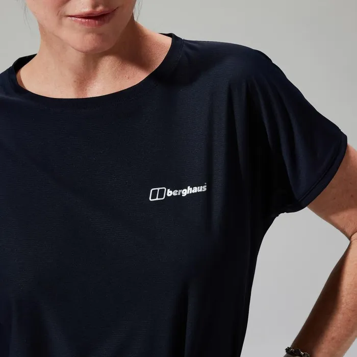 Technical Baselayers Women Berghaus Nesna Short Sleeve Baselayer 8211 Navy