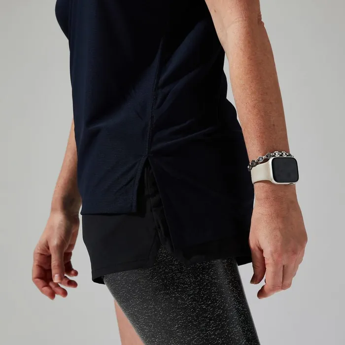 Technical Baselayers Women Berghaus Nesna Short Sleeve Baselayer 8211 Navy