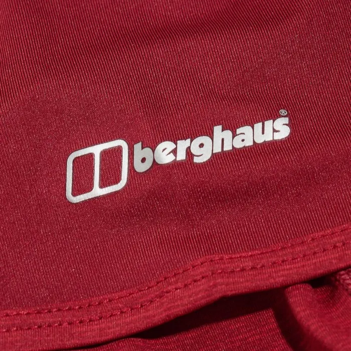 Technical Baselayers Women Berghaus Voyager Tech Tee Super Stretch Crew 8211 Dark Red