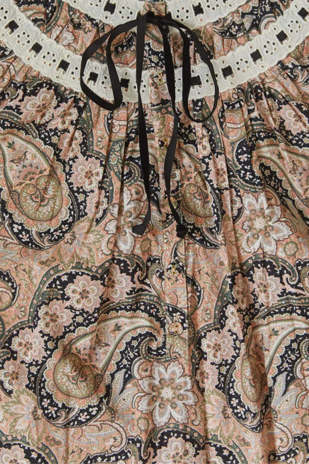 The Arabella Dress Carob Paisley Dresses Christy Dawn Women The Arabella Dress Carob Paisley Dresses Christy Dawn Women