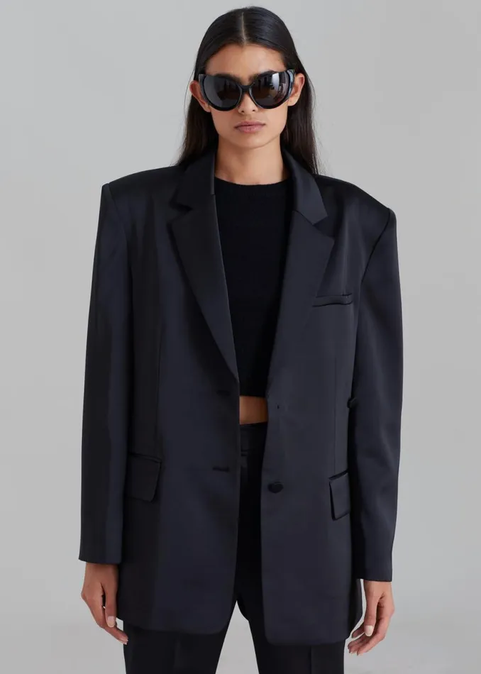The Frankie Shop Angelica Blazer 8211 Black Shop Suits
