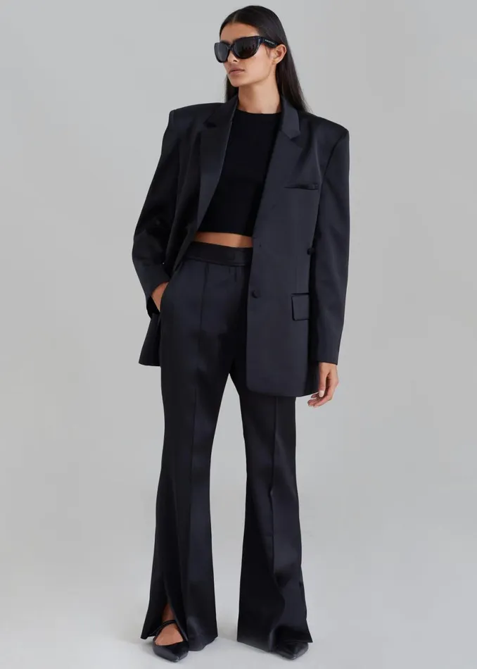 The Frankie Shop Angelica Blazer 8211 Black Shop Suits