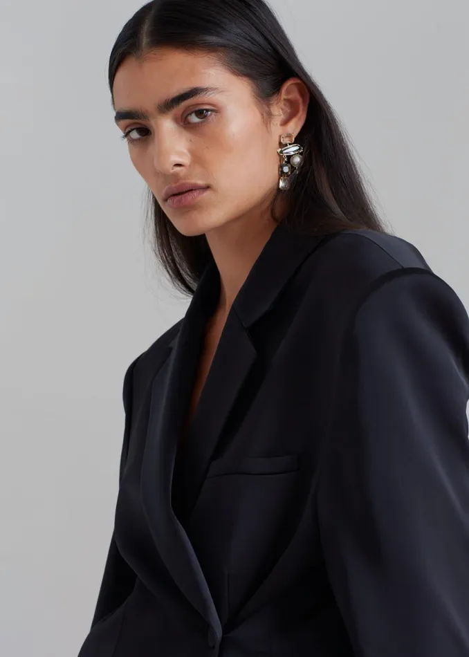 The Frankie Shop Angelica Blazer 8211 Black Shop Suits