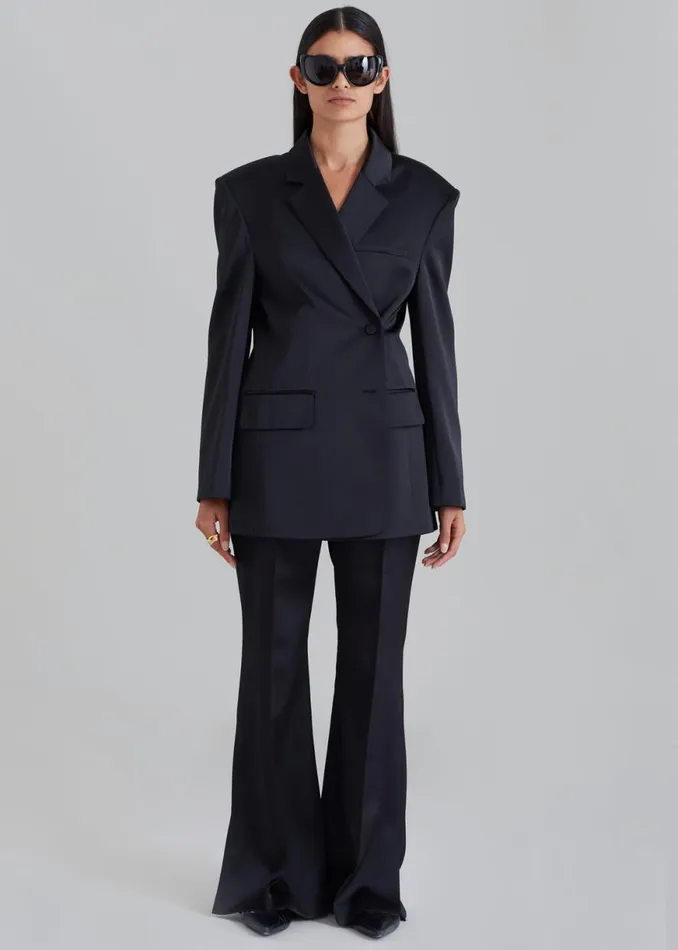 The Frankie Shop Angelica Blazer 8211 Black Shop Suits