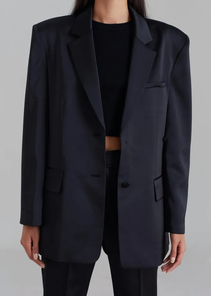 The Frankie Shop Angelica Blazer 8211 Black Shop Suits