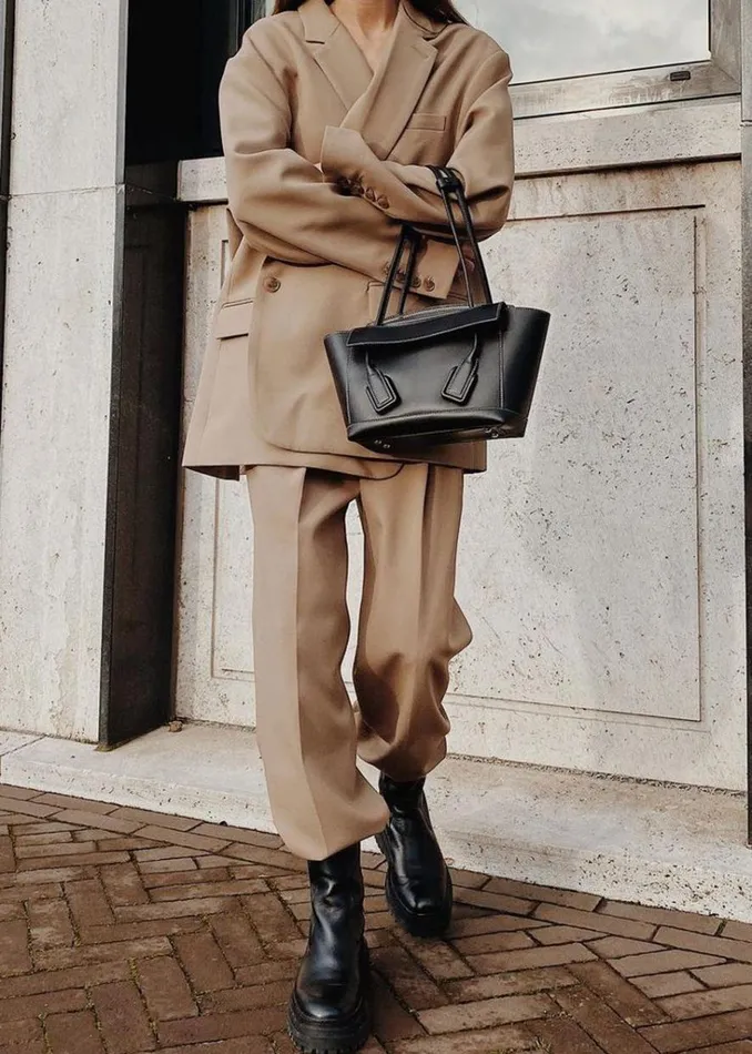 The Frankie Shop Bea Blazer 8211 Latte Shop Suits