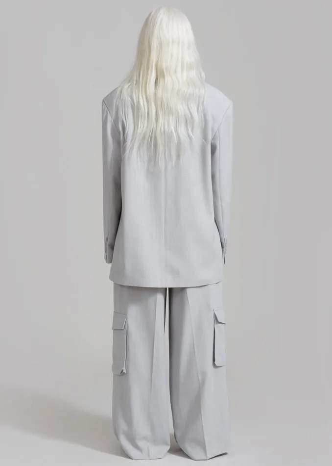 The Frankie Shop Gladys Blazer 8211 Grey Shop Suits