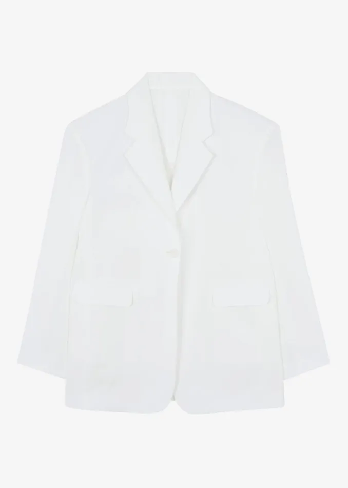 The Frankie Shop Gladys Blazer 8211 White Shop Suits